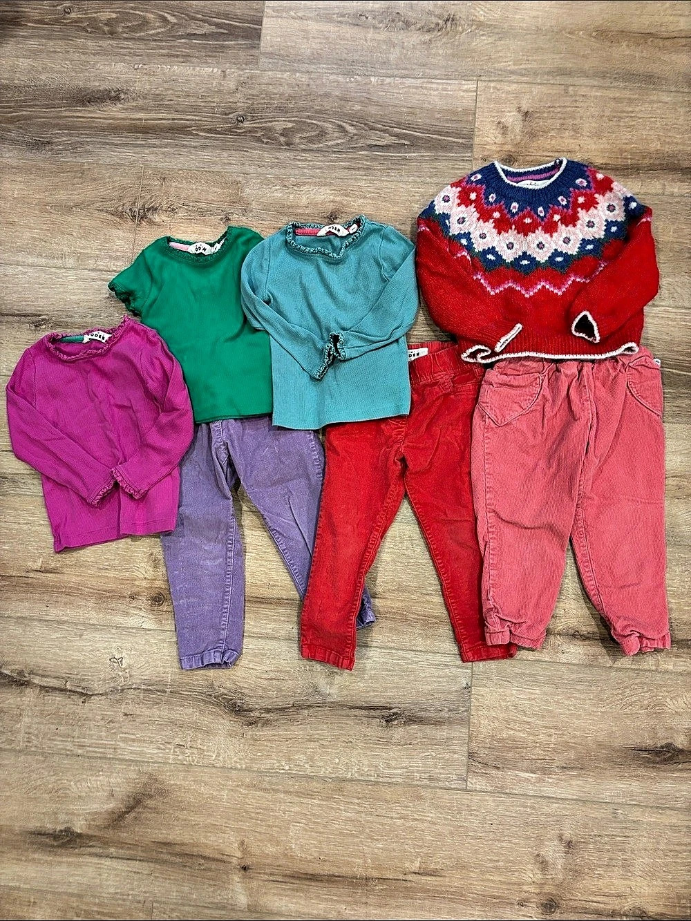 Mini Boden 2-3 T colorful cool weather bundle